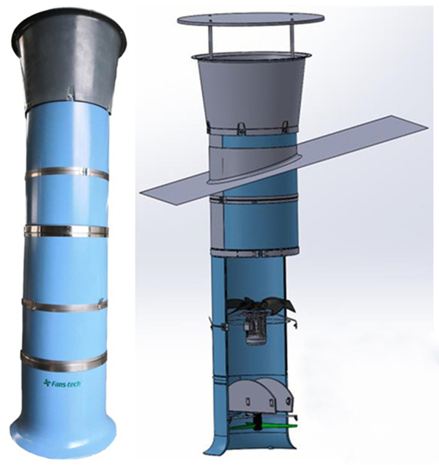 GF Series Chimney Fan